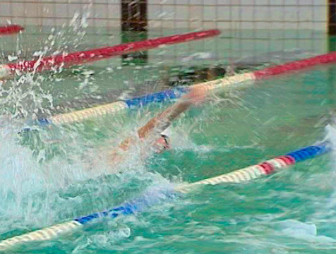 Первое место завоевала сборная Калужской области на чемпионате ЦФО по плаванию