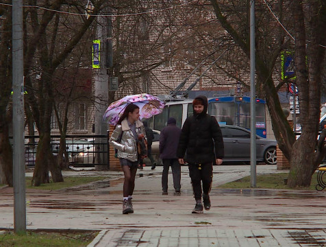 Дождь с грозой прогнозируют в Калужской области 15 апреля
