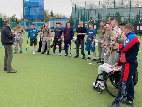 Калужанин принимает участие в совместных сборах ветеранов СВО и паралимпийцев